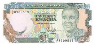 20 Kwacha 1989